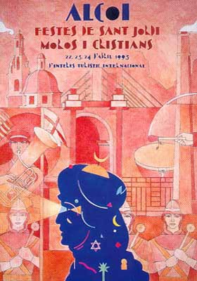 Fiestas de Moros y Cristianos en honor de San Jorge  